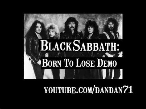 born to lose black sabbath